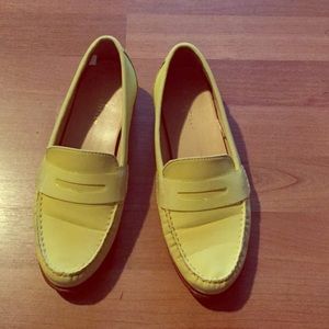 Fun Yellow Cole Haan Loafers